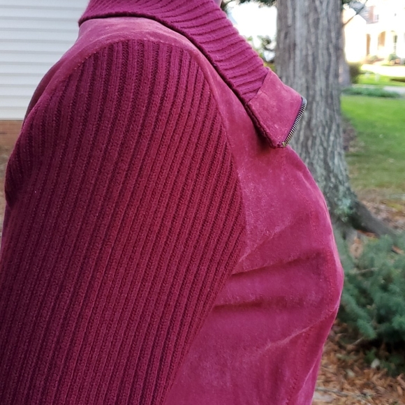 Genuine Red Leather Jacket SOLD - Picture 7 of 8